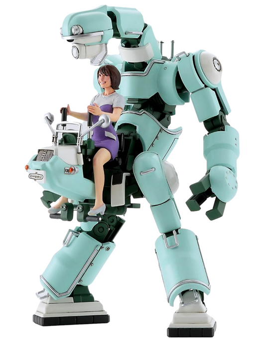Hasegawa 64521 1/35 CHUBU 01 "Light Green & Green" Lightweight Mechatrobot Model Kit