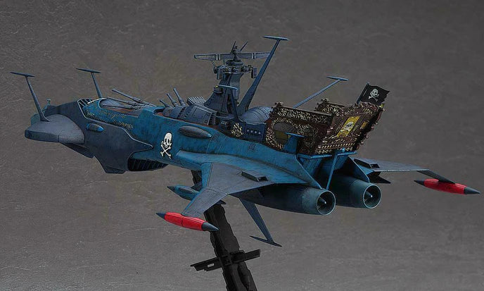 Hasegawa 64712 1/1500 Space Pirate Battleship Arcadia 2nd Ship (Phantom Death Shadow Conversion) Model Kit