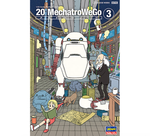 Hasegawa 64745 1/20 20 MechantroWeGo no. 3 Retro Model Kit