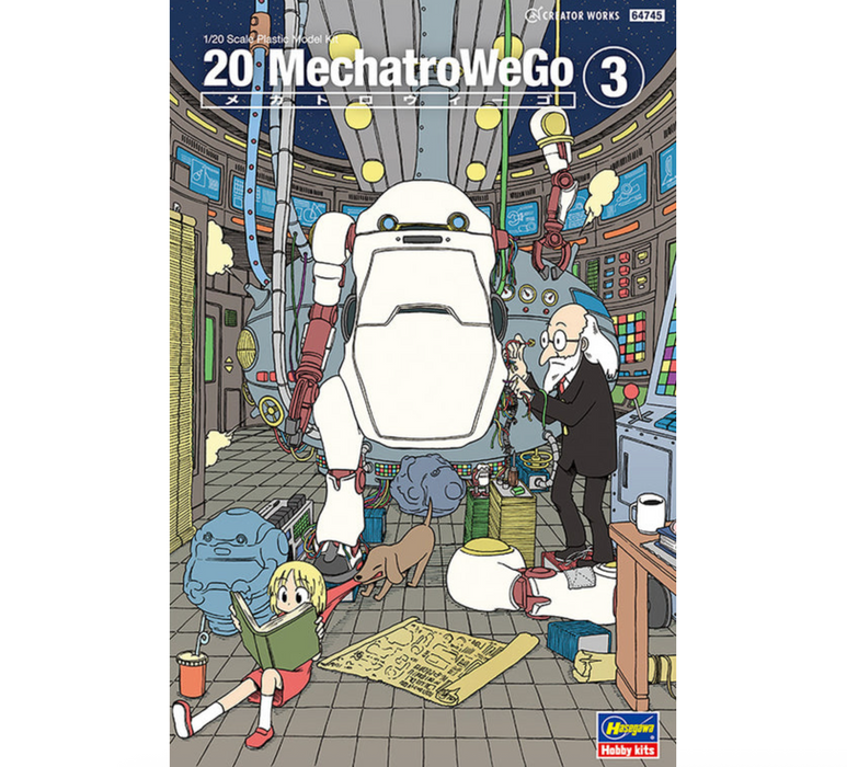 Hasegawa 64745 1/20 20 MechantroWeGo no. 3 Retro Model Kit