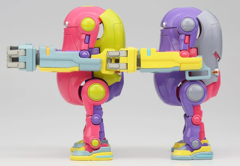 Hasegawa 64754 1/35 MechatroWeGo No. 7, Powerarm 'Purple & Pink' Model Kit