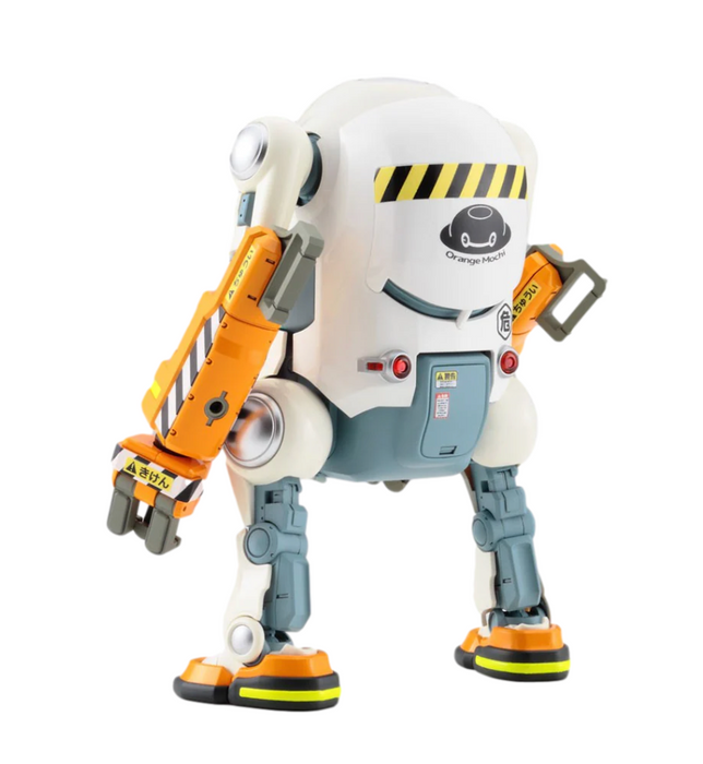 Hasegawa 64784 1/35 MechatroWeGo No. 4, Power Arm. Orange Mochi Model Kit