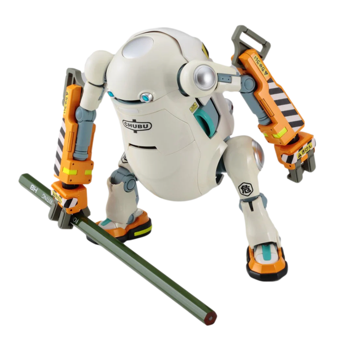 Hasegawa 64784 1/35 MechatroWeGo No. 4, Power Arm. Orange Mochi Model Kit