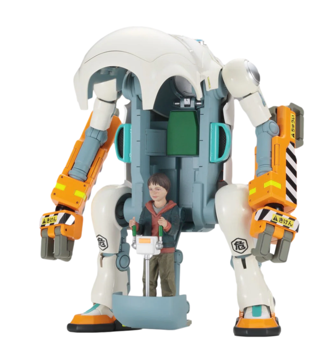 Hasegawa 64784 1/35 MechatroWeGo No. 4, Power Arm. Orange Mochi Model Kit