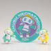 Hasegawa 64790 Tiny MechatroMate 04 Aqua Green & Lemon Patch Set