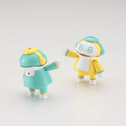 Hasegawa 64790 Tiny MechatroMate 04 Aqua Green & Lemon Patch Set