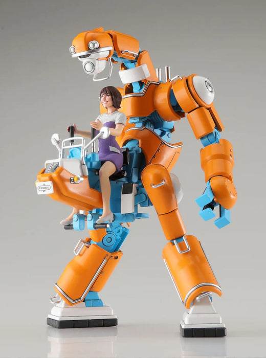Hasegawa 64791 1/35 CHUBU 01 "Orange & Sky Blue" Lightweight Mechatrobot Model Kit
