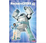 Hasegawa 64793 1/35 MechatroChunk 02 'Grayish Mint' & Support Girl Model Kit