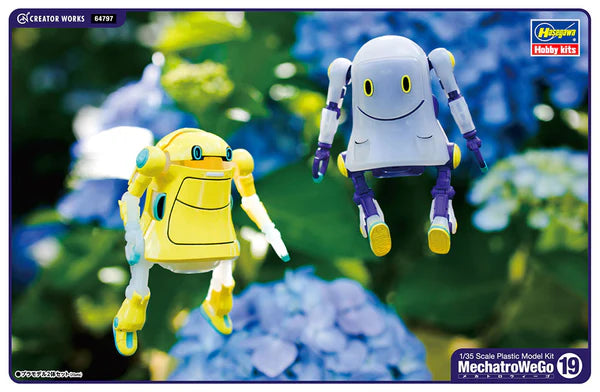 Hasegawa 64797 1/35 MechatroWeGo Ghost "See-Through & Poncho" Model Kit