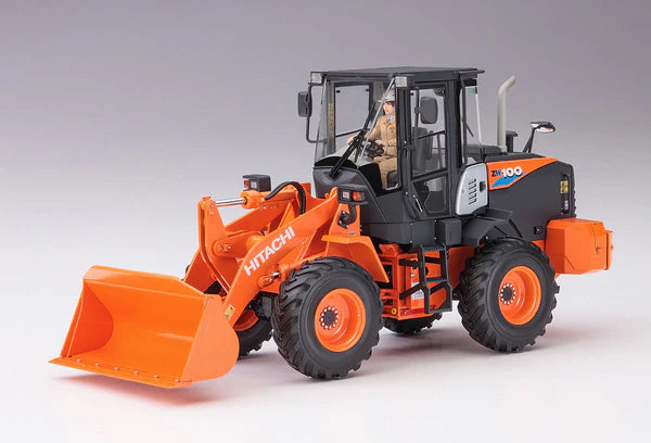 Hasegawa 66004 1/35 Hitachi Wheel Loader ZW100-6 Construction Machinery Model Kit