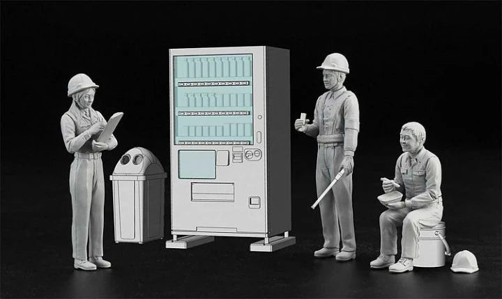 Hasegawa 66006 1/35 Construction Workers Set B Figures Model Kit