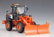 Hasegawa 66102 1/35 Hitachi Wheel Loader ZW100-6 Multiplow (Snowplow) Model Kit