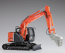 Hasegawa 66103 1/35 Hitachi Excavator Zaxis 135US Crusher Model Kit