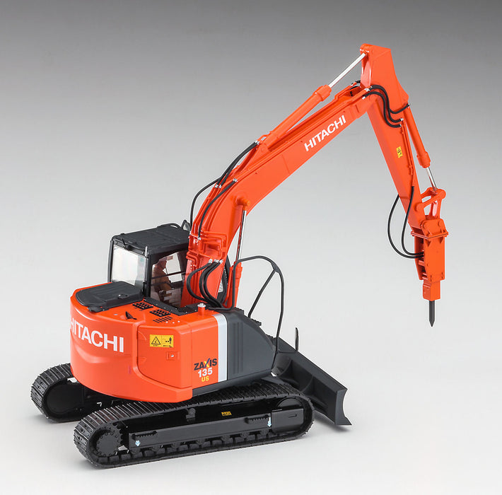Hasegawa 66109 1/35 Hitachi Construction Excavator Zaxis 135US Hydraulic Breaker Model Kit