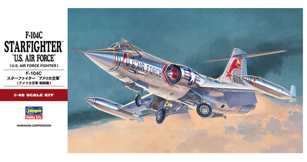 Hasegawa 7219 1/48 F-104C Starfighter `U.S. Air Force´ Model Aircraft Kit
