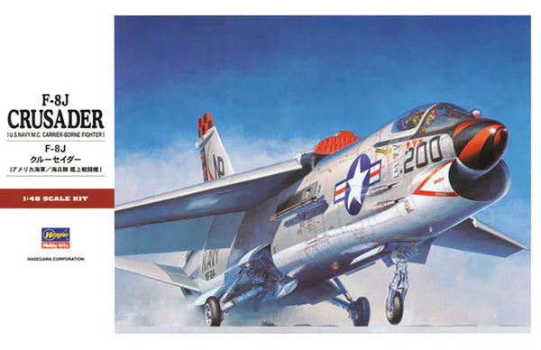 Hasegawa 7226 1/48 F-8J Crusader [US Navy / USMC Fighter] Model Kit
