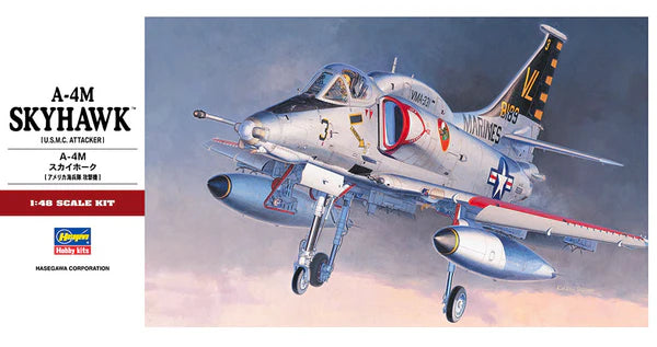 Hasegawa 7233 1/48 A-4M Skyhawk [U.S.M.C. Attacker] Model Kit