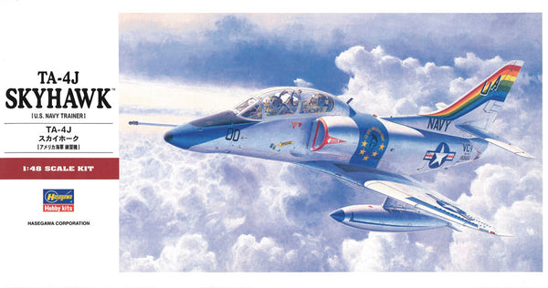 Hasegawa 7243 1/48 TA-4J Skyhawk (U.S. Navy Trainer) Model Aircraft Kit