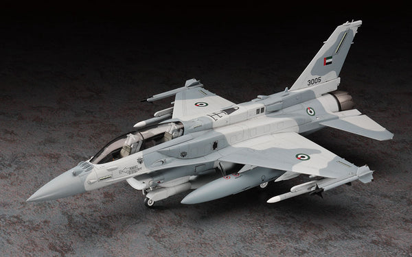 Hasegawa 7244 1/48 F-16F (Block 60) Fighting Falcon [UAE Air Force Tactical Fighter] Model Kit