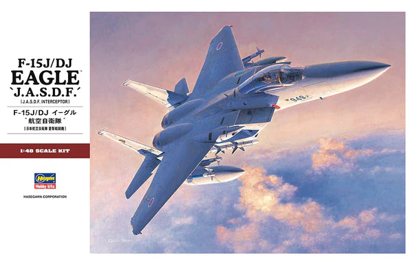 Hasegawa 7251 1/48 F-15J/DJ Eagle `J.A.S.D.F.´ (J.A.S.D.F Interceptor) Model Kit