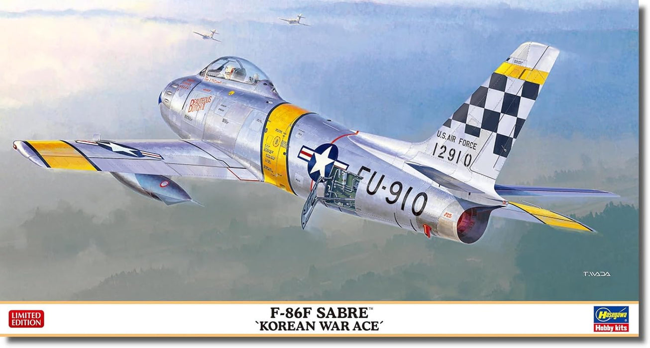 Hasegawa 7532 1/48 F-86F Sabre (Korean War ace) Model Kit