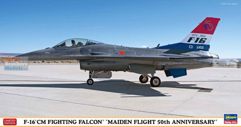 Hasegawa 7535 1/48 F-16CM Fighting Falcon (Maiden Flight 50th Anniversary) Model Kit