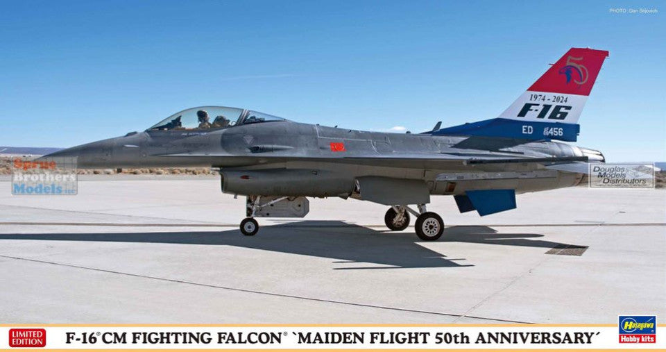Hasegawa 7535 1/48 F-16CM Fighting Falcon (Maiden Flight 50th Anniversary) Model Kit