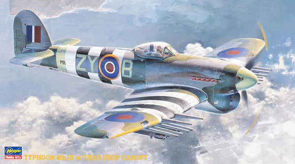 Hasegawa 9060 1/48 Typhoon Mk.Ib w/Tear Drop Canopy Model Aircraft Kit