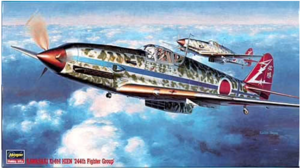 Hasegawa 9114 1/48 Kawasaki Ki-61-I Hien '244th Fighter Group' Model Aircraft Kit