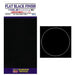 Hasegawa TF4 Flat Black Finish Mylar Foil 90mm x 200mm (Self Adhesive)