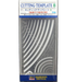 Hasegawa TP6 Trytool Cutting Template B (Curved Parallel Widths)