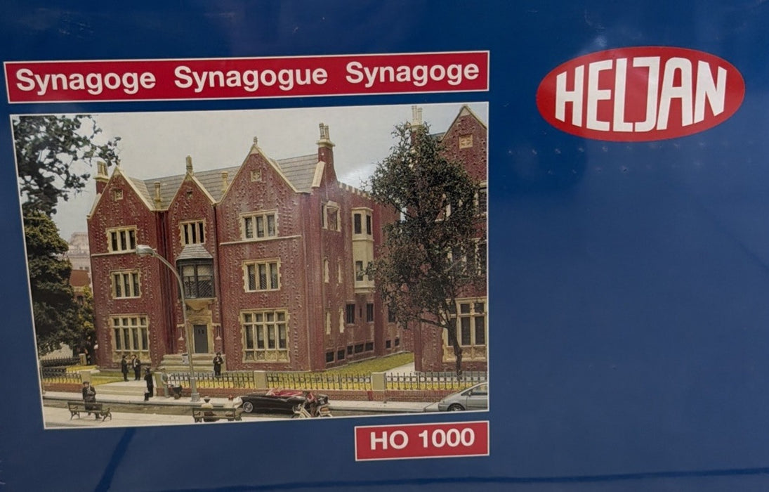 HELJAN 1000 HO Scale Synagogue Kit