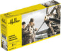 Heller 49655 1/72 German Air Force Personnel Figures Model Kit