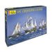 Heller 52910 1/75 1492 Christopher Columbus - Nina, Santa Maria, Pinta Model Ship Set Kit