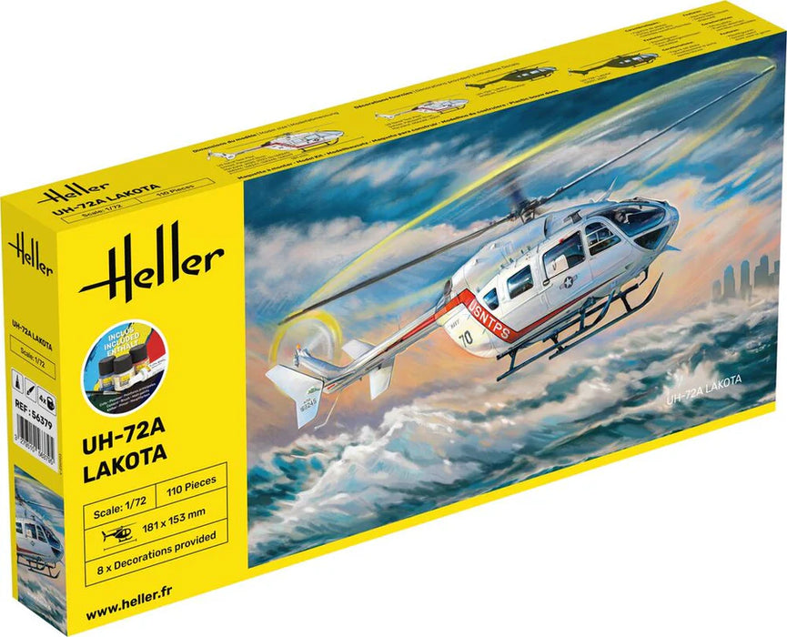 Heller 56379 1/72 UH-72A Lakota Helicopter Model Starter Set Kit