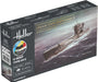 Heller 57002 1/400 U-Boot Type VII C Model Submarine Starter Set