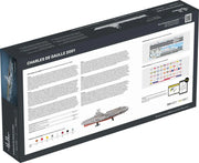 Heller 57072 1/400 Charles De Gaulle 2001 Model Ship Starter Set