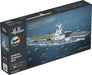 Heller 57072 1/400 Charles De Gaulle 2001 Model Ship Starter Set
