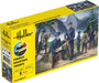 Heller 57223 1/35 French Mountain Troops Chasseurs Alpins Model Figures Starter Kit