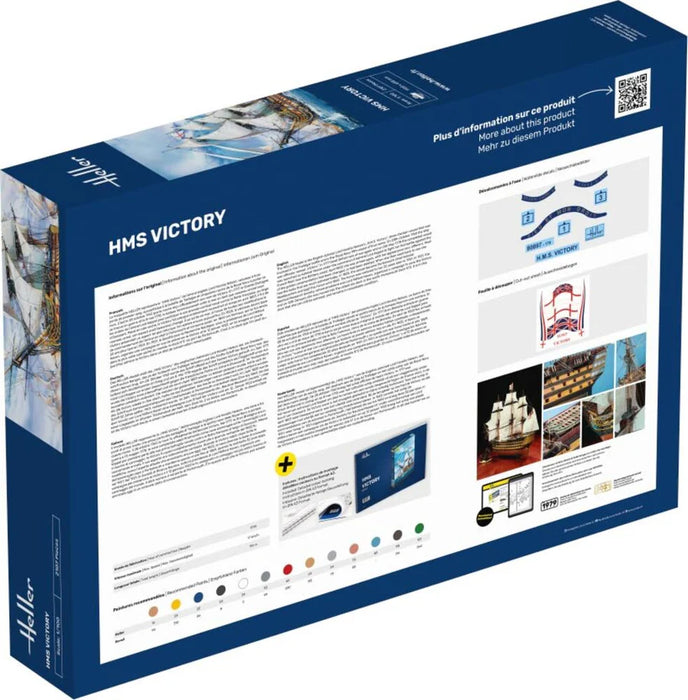 Heller 58897 1/100 HMS Victory Model Ship Starter Kit