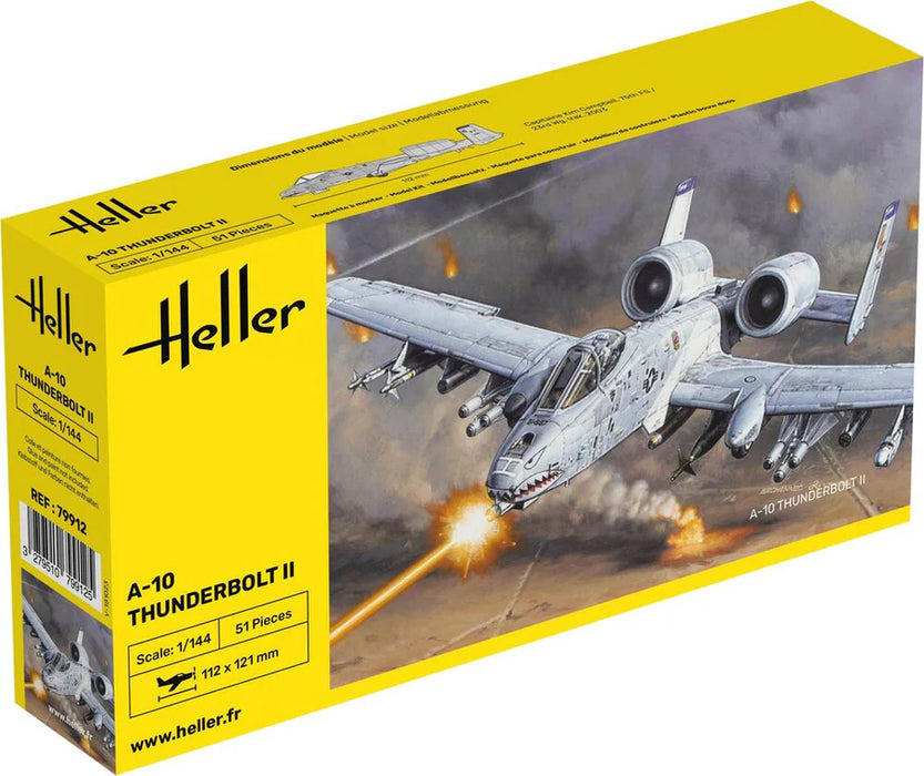 Heller 79912 1/144 A-10 Thunderbolt II Model Aircraft Kit