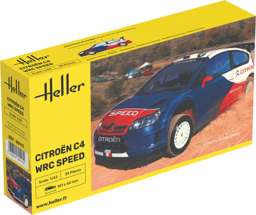 Heller 80117 1/43 Citroën C4 WRC Speed Car Model Kit