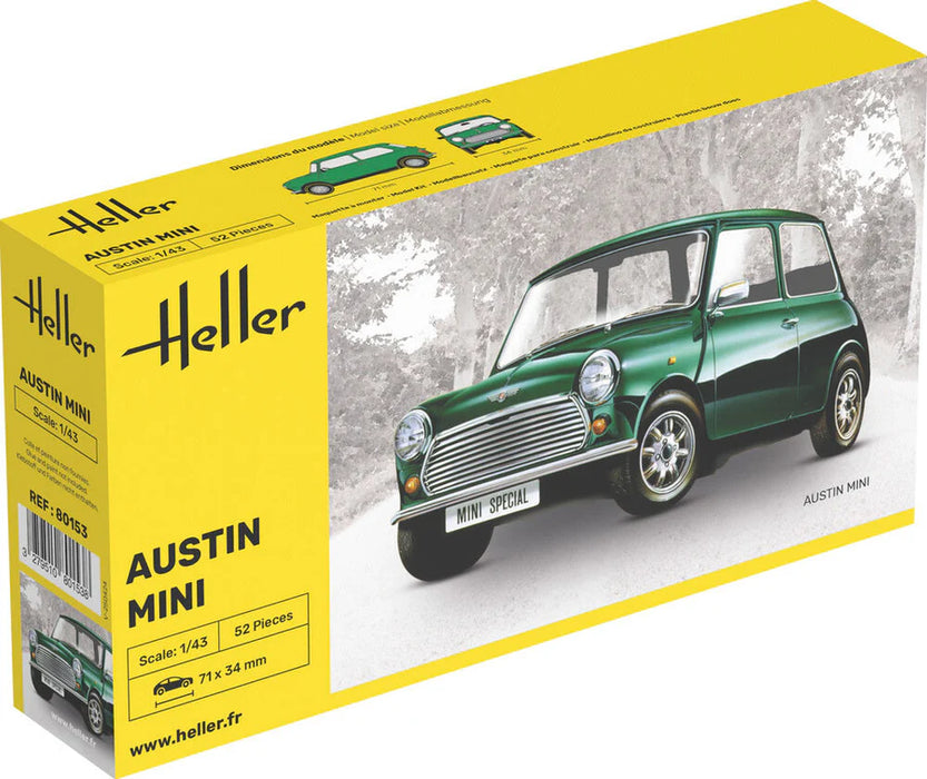 Heller 80153 1/43 Austin Mini Car Model Kit
