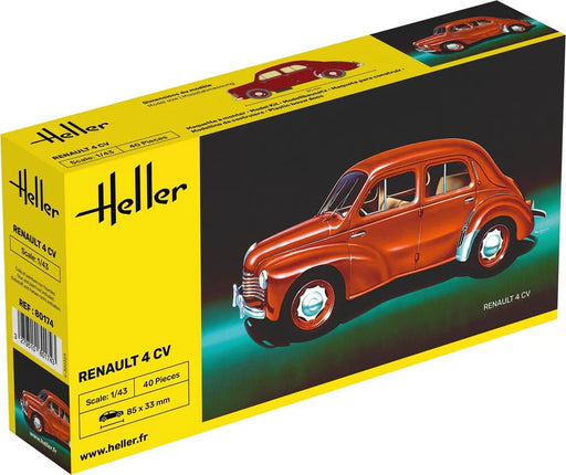 Heller 80174 1/43 Renault 4 CV Car Model Kit