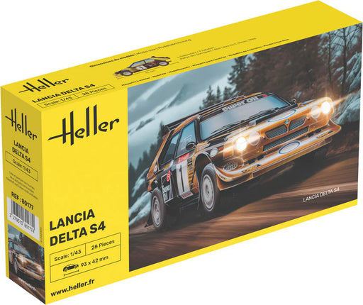 Heller 80177 1/43 Lancia Delta S4 Car Model Kit
