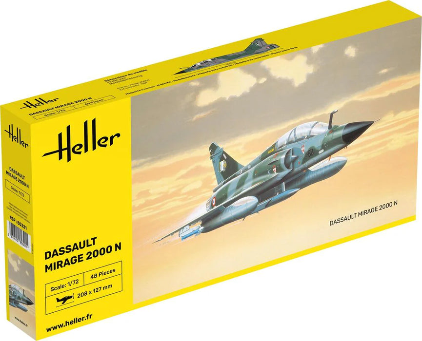 Heller 80321 1/72 Dassault Mirage 2000 N Model Aircraft Kit