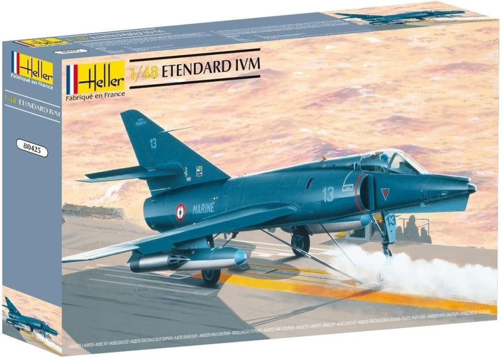Heller 80425 1/48 Etendard IV M Fighter Model Aircraft Kit
