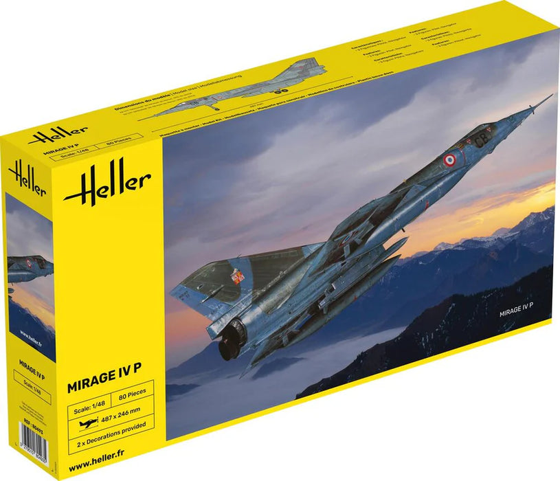 Heller 80493 1/48 Dassault Mirage IV P Model Aircraft Kit