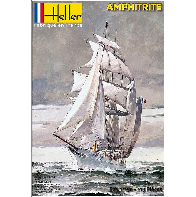 Heller 80610 1/150 Amphitrite Schooner Model Ship Kit