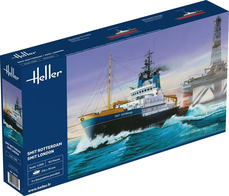 Heller 80620 1/200 Smit Rotterdam London Tug Boat Model Kit